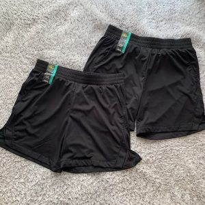 NEW Black gym shorts